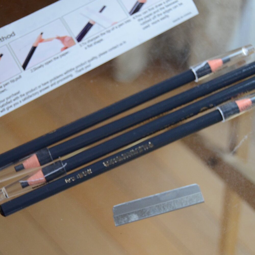 Lot of 4 Gray Color Waterproof Eyebrows Pencil